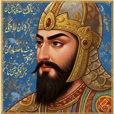 Engraving of European Shamsuddin Ilyas Shah From the 1500s created