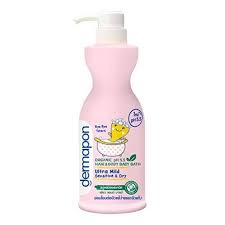 Hypoallergenic & eye irritation tested. Dermapon Organic Ph 5 5 Hair And Body Baby Bath 480 Ml 2 Pack Ninthavenue Europe