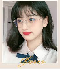 メガネリムレス縁なしローズゴールドメガネ度付きレディース綺麗フチなし通販 おしゃれメガネラインストーンきらきら高級伊達メガネ種類 一覧人気インスタ映えすっぴん隠し 伊達メガネ おしゃれメガネ レディース