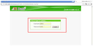 شرح اعدادات راوتر Zte Zxhn H108n لشركة We و Tedata تذكرة نت
