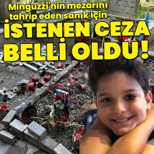 Kadıköy'de bıçaklı saldırıda hayatını kaybeden 15 yaşındaki Mattia Ahmet  Minguzzi'nin mezarını tahrip eden Duran Aydın hakkında 4 yıla kadar hapis  istemiyle dava açıldı https://hbr.tk/FGhelO