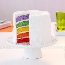 Rainbow Layer Birthday Cake Recipe Cake Pan Set Rainbow Layer Cakes Rainbow Birthday Cake