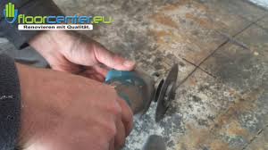 Bodenrisse Reparieren Risse Im Boden Estrich Youtube