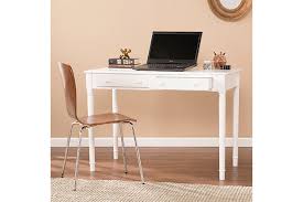 Solid wood writing desk, warm cherryby coder crossing. Penny 2 Drawer Writing Desk Ashley Furniture Homestore