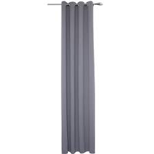 Rideau Occultant Uni Gris Rideau Occultant Thermique Rideau Et Voilage Linge De Maison Gifi