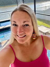 Cinco de Mayo earrings with wood and acrylic