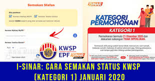 Ini adalah cara untuk semak nombor kwsp, andai anda tak ingat langsung. I Sinar Cara Semakan Status Kwsp Kategori 1 Akaun 1 Januari 2021 Pengeluaran Rm10 000