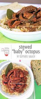 Step By Step Recipe With Detailed Instructions For Cleaning And Cooking Baby Octopus One Of The Most Delicious Recipes Of Th Octopus Recipes Recipes Cooking