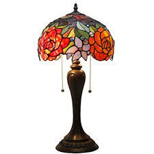 Tiffany Lamps Antique Style Stained Glass Table Lamps 22 Https Smile Amazon Com Dp B078qpd1rp Ref Cm Sw R Pi Dp U Rose Lamp Shade Lamp Tiffany Style Lamp