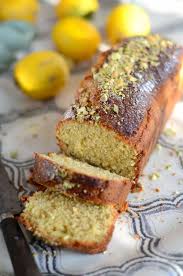 Cake Au Citron Et Aux Pistaches Recette Tangerine Zest Recette Dessert Au Citron Nourriture De Luxe Alimentation