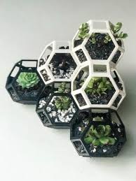 Plantygon Modular Geometric Stacking Planter Pinshape Prints 3d Printing Diy 3d Printing Projects