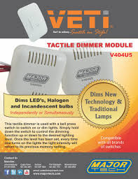 Check spelling or type a new query. Major Tech On Twitter The V404u5 Tactile Dimmer Is Used With A Bell Press Switch To Switch On Or Dim Lights Contact Our Sales Team 4 More Info Majortech Veti Https T Co Qw4nzjbfnx
