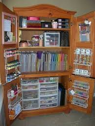Art Supply Storage Cabinet Scrapbook Storage Kids Art Supplies Scrapbook Room