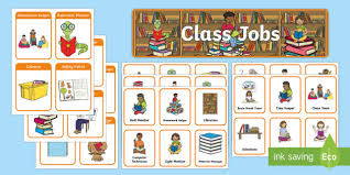 Books Classroom Jobs Pack Back To School Roles Chores