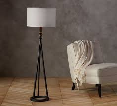 Orson Metal Floor Lamp In 2020 Floor Lamp Base Iron Floor Lamp Pottery Barn Floor Lamps