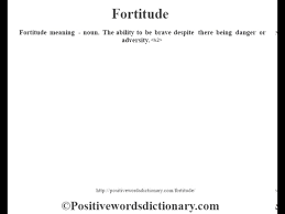 fortitude definition fortitude meaning youtube fortitude definition fortitude meaning