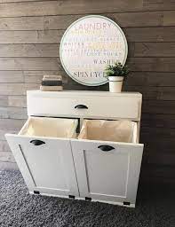 Diy pull out laundry hamper. Dashwood Laundry With Storage In White Laundry Basket Storage Room Storage Diy Laundry Hamper