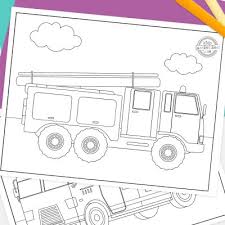 Free printable fire truck coloring pages. Best Fire Truck Coloring Pages Kids Activities Blog