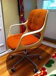 Retro Office Chair Chromcraft Swivel Chair Mohasco Corporation Furniture Retro Office Chair Plastic Furniture