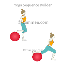 These ten yoga poses for weight loss will help you achieve your fitness goals faster! Yoga Ball Poses 40 Yoga Ball Poses To Plan Yoga Sequences Tummee Com