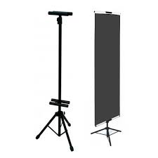 The roll up bunting is easy to handle and to set up. Bunting Tripod Stand Aepco Fastprint