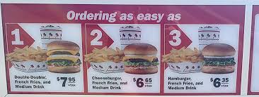 In N Out Burger Drive Thru Menu Prices 2001 Vs 2020