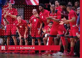 Get the latest news and information for the rutgers scarlet knights. 2018 19 Men S Basketball Schedule Announced Rutgers University Athletics