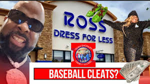 Ross Dress For Less The BEST Place to Save YOUR Money On Any BASEBALL  CLEATS. #baseballlife