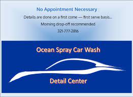 Ocean Spray Car Wash 520 E Eau Gallie Blvd Indian Harbour Beach Fl Car Washes Mapquest