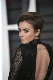 Even with short hair, you have a lot of freedom over how you style it, and it should only take a few minutes to get the perfect style. Short Hair News Lily Collins Cuts Her Bob Into A Pixie Haircut Glamour