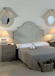Testata effetto shabby in legno pieno di pino svedese massello. Testata Letto Legno Shabby Chic Letto Legno Shabby Chic Idee Per Decorare La Casa