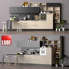 3d Model Lube Cucine Kitchen 92 Free Dowload Kitchen Models Interior Design Kitchen New Kitchen Cabinets