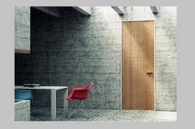 Incredible Interior Door Almost No Frame No Architraves Level With The Wall And The Finish Not To Mention T Architrave Concrete Bathroom Doors Interior