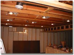 If the basement ceiling is nicely decorated, the room will look beautiful and feel comfortable. Basement Lighting Basement Lighting Unfinished Basement Ceiling Unfinished Basement