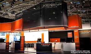 Kerry Logistics Transport Logistic Messe Munchen On Behance With Images Logistics Booth Design Architecture Design
