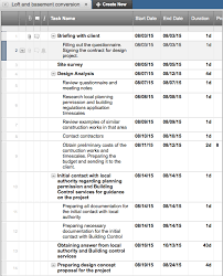 How To Make Gantt Chart For Interior Design Project