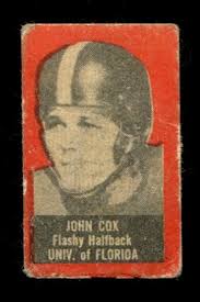 1950 JOHN COX TOPPS FELT BACKS FLORIDA VG/EX *1178