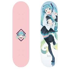 Hobby Stock Global Store Rakuten Global Market Hobby Stock Exclusive Hssb Hatsune Miku Skate Deck Ill B Skate Decks Skateboard Deck Art Skateboard Design