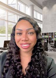 Request for feminine business suit photo edit?