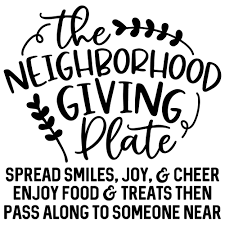 Ok here are some really cut ornament holiday word ones and are svg cut file freebies. Jld The Neighborhood Giving Plate Jamieandjenn Com