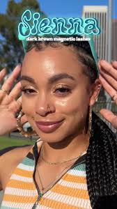 🎀 Hey, babes! Ready to level up your lash game? Check out our “Sienna”  magnetic lashes! 🌟 These faux mink beauties have dark brown hairs for that  perfect summer glow. With a length of 10-13-10mm, ...