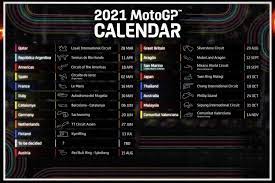 Bekijk het overzicht en mis geen enkele race! Motogp 2021 Die Ruckkehr Von Fans Action Der Rennkalender