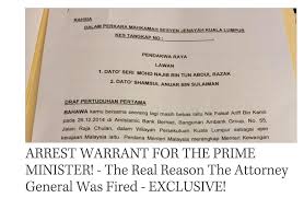 For more information and source, see on this link : New A G Denies Sarawak Report Claim On Draft Charge Sheet Against Pm Coconuts Kl
