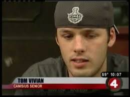 Goalie Ukko-Pekka Luukkonen during Buffalo Sabres locker cleanout