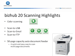 To get the bizhub 20 driver, click the green download button above. Bizhub Ppt Download