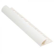 A great way to finish and soften tile edges on wall applications. Genesis Round Edge Pvc Tile Trims Wetroom Trims Trimtraders Co Uk