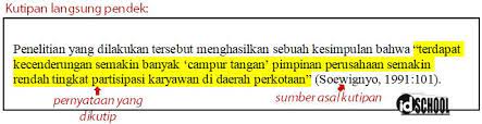Mengenai memori jangka pendek, (1998: Cara Membuat Kutipan Pada Suatu Karya Tulis Idschool