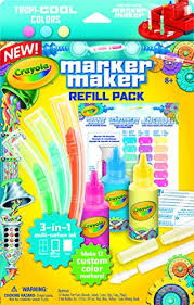 crayola marker maker refill pack enough for 12 custom tropi