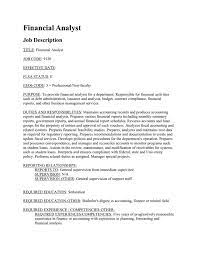 Financial analyst ii, aws sales, marketing and support. What Is A Job Of Financial Analyst