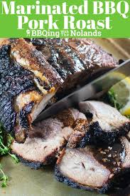 It cooks up quickly, is delicious (when cooked to perfection!), makes for great leftovers, and feels just what are the best pork tenderloin marinades? Marinated Bbq Pork Roast Bbqing With The Nolands